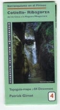 Canyoningkaart Cotiella-Ribagorca