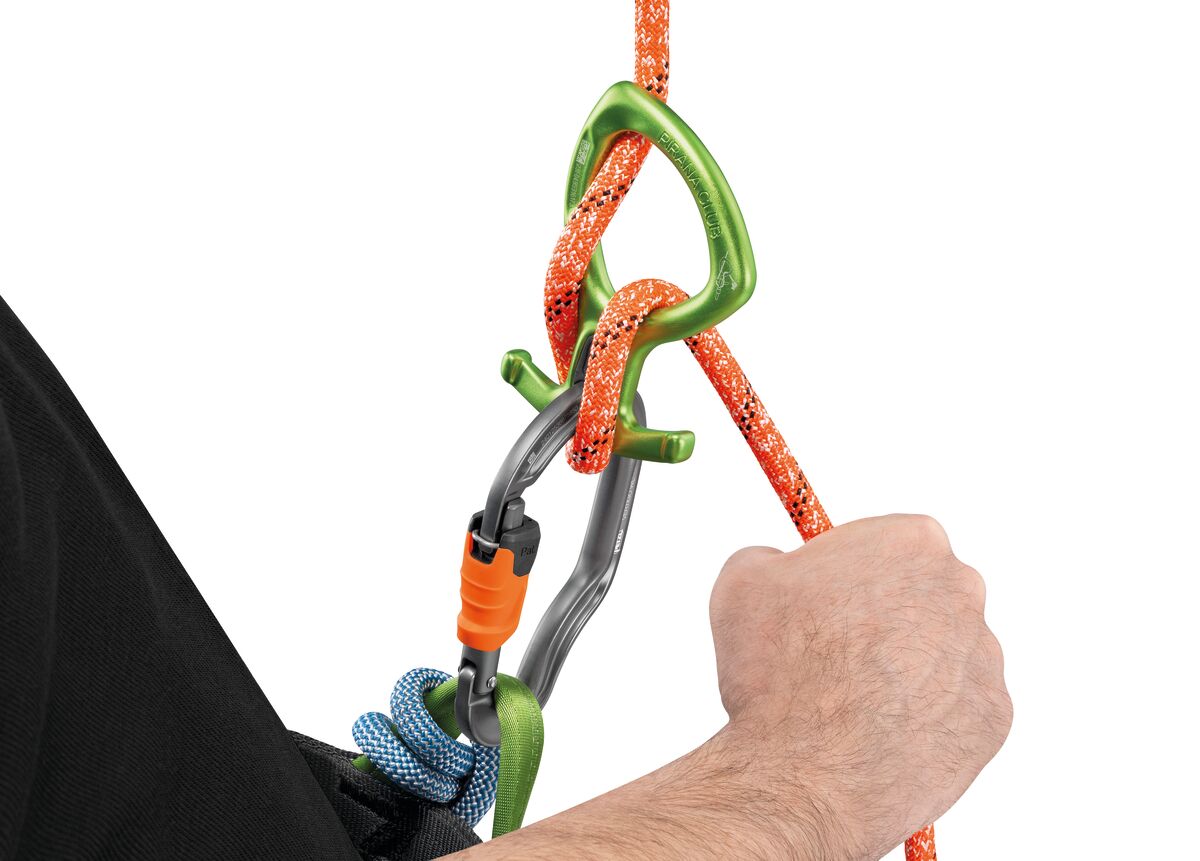 Petzl Club+ 10 mm oranje per meter rol