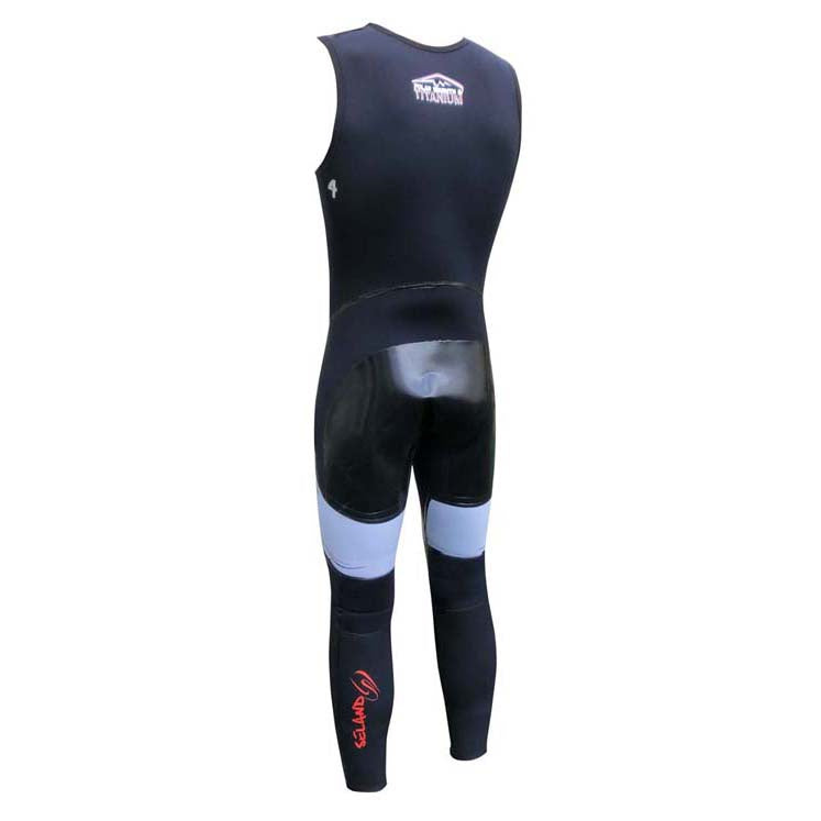 Seland Bitet Plush canyoning Long John Grijs Rood