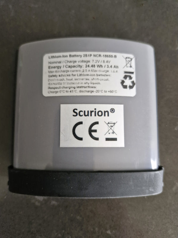 Scurion 2c: accumodule met 2 Li-ion-cellen van 3,4 Ah