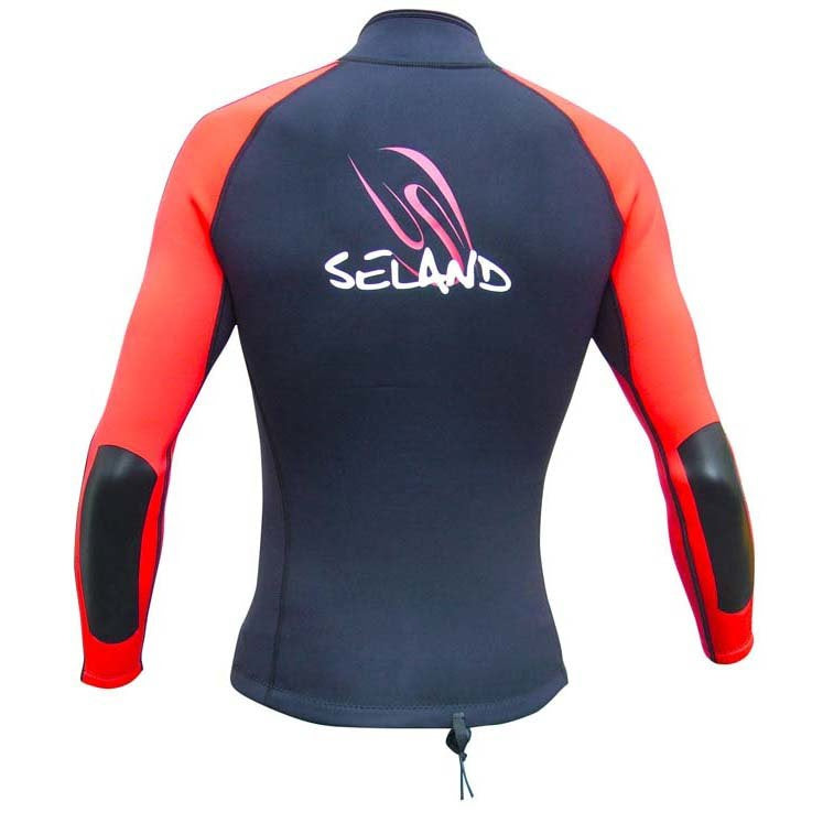 Seland neopreen ritsjack ONIS 2mm ROOD