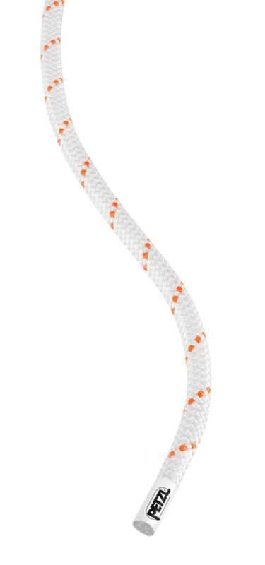 Petzl Push 9,0mm Wit per meter van de rol