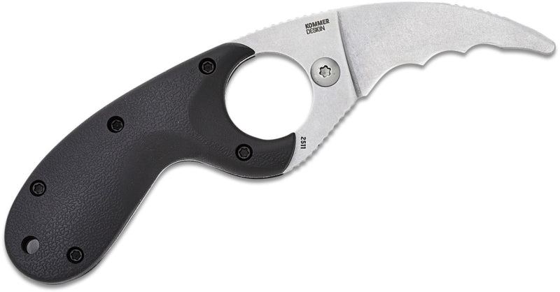 CRKT Bear Claw-mes V2 Zwart met Veff-vertanding