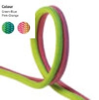 Rope remainder Korda's Iris 9 mm GREEN-YELLOW SUMMUM System, length 23m