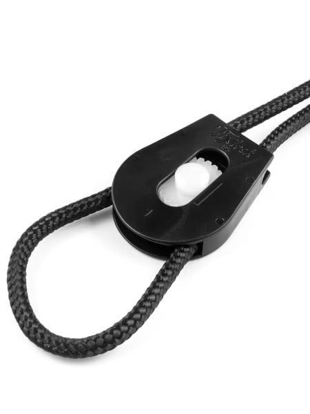 Fixlock koordstopper met wieltje tot  5mm koord