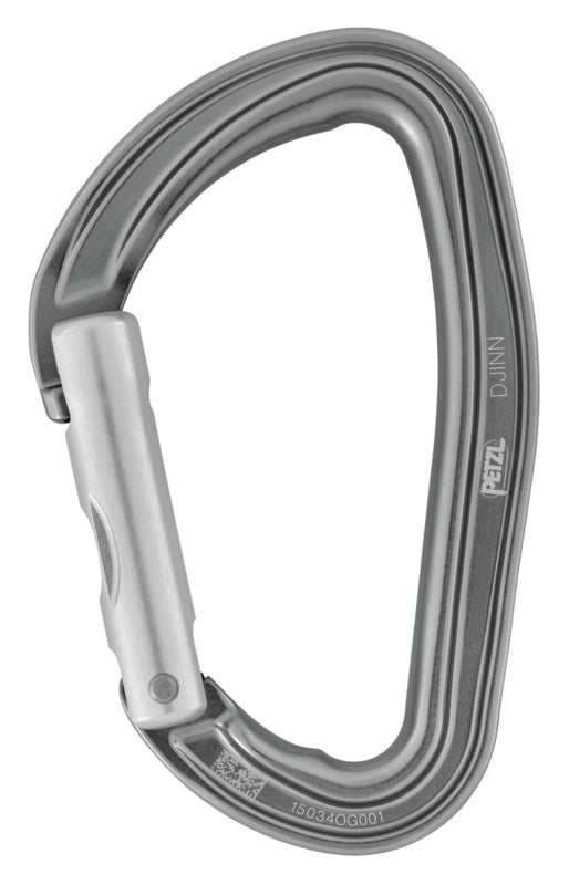 Petzl Djinn snapper Recht Grijs