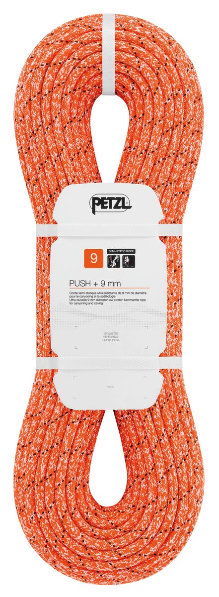 Petzl PUSH+ 9 mm vaste lengtes