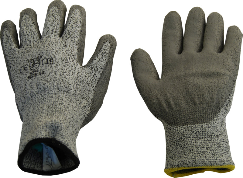 AV Grijze PU-handschoenen