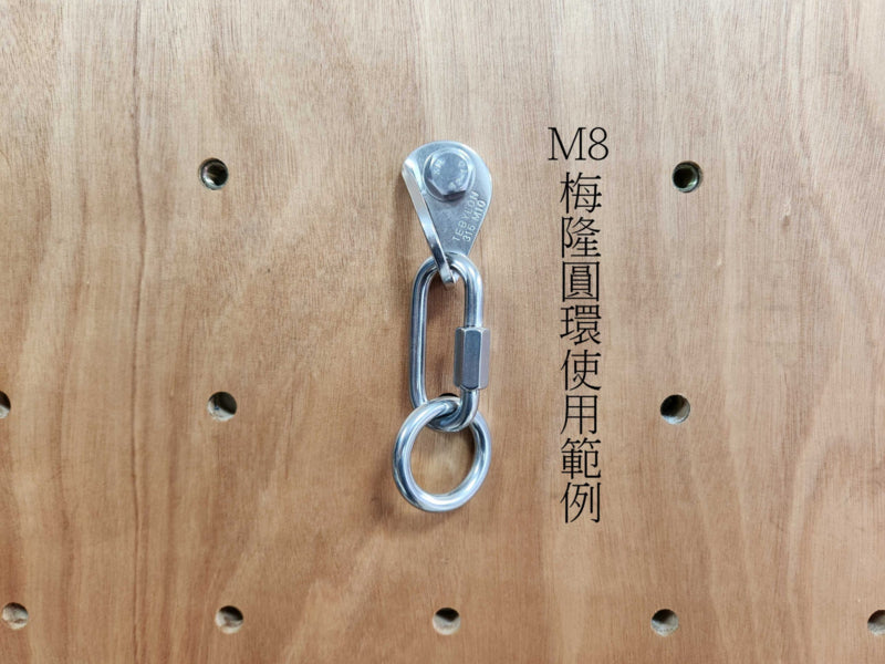 TEBYLON Abseilring M8