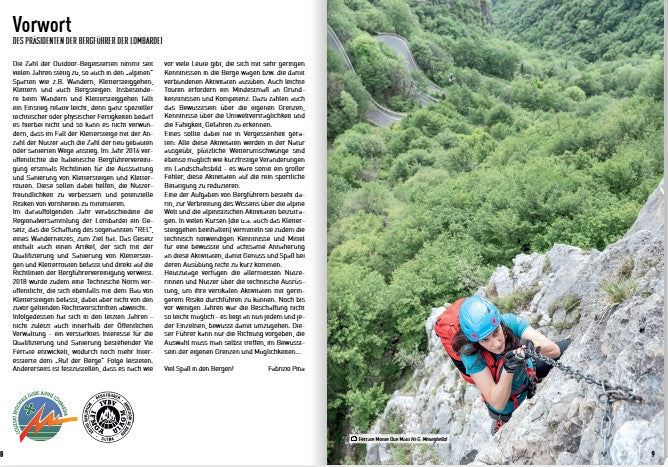 Klettersteige in der Lombardei