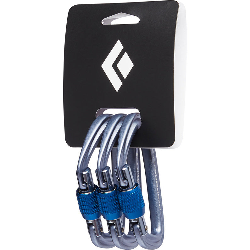 BD HotForge Screwgate karabiner 3 pak