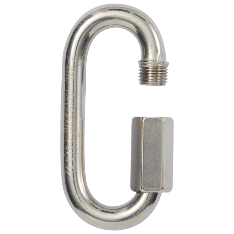 Ovale Quick Link  8mm RVS Maillon