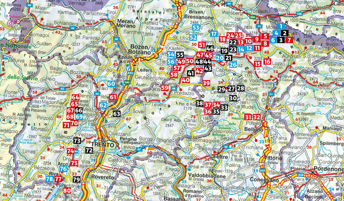 Klettersteige – Dolomieten