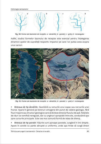 Tehnica parcurgerii canioaneleor - (Canyoningtechniek – Aquatisch karakter)