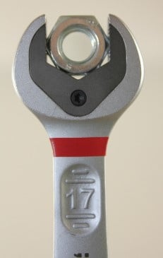 Wera Joker 17mm steek- en ringratelsleutel
