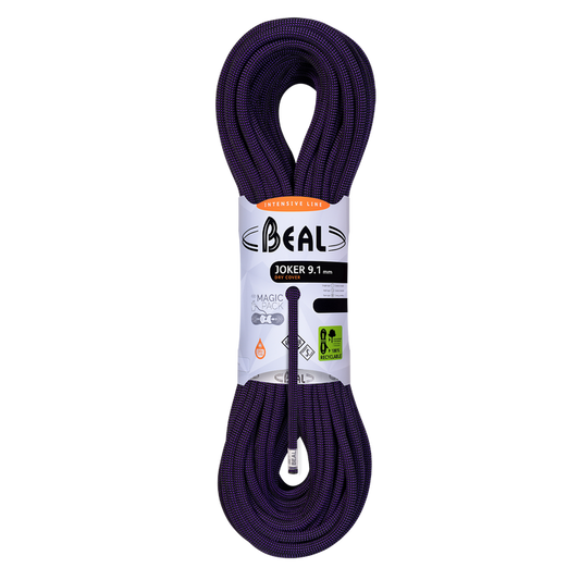 Beal Joker 9,1 mm unicore - Dry Cover - paars