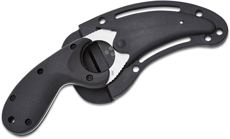 CRKT Bear Claw-mes V2 Zwart met Veff-vertanding