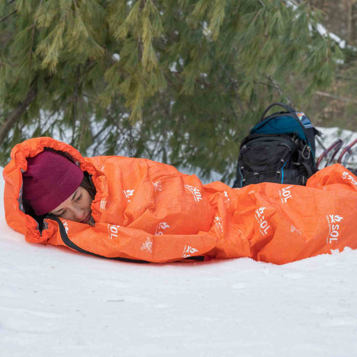 SOL Escape Bivakzak met capuchon - Oranje