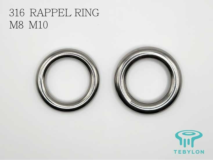 TEBYLON Abseilring M8