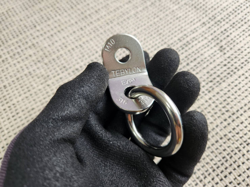 Tebylon EXP3 ankerplaat M10 met ring