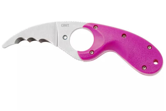 CRKT Bear Claw-mes V2 Roze met Veff-vertanding