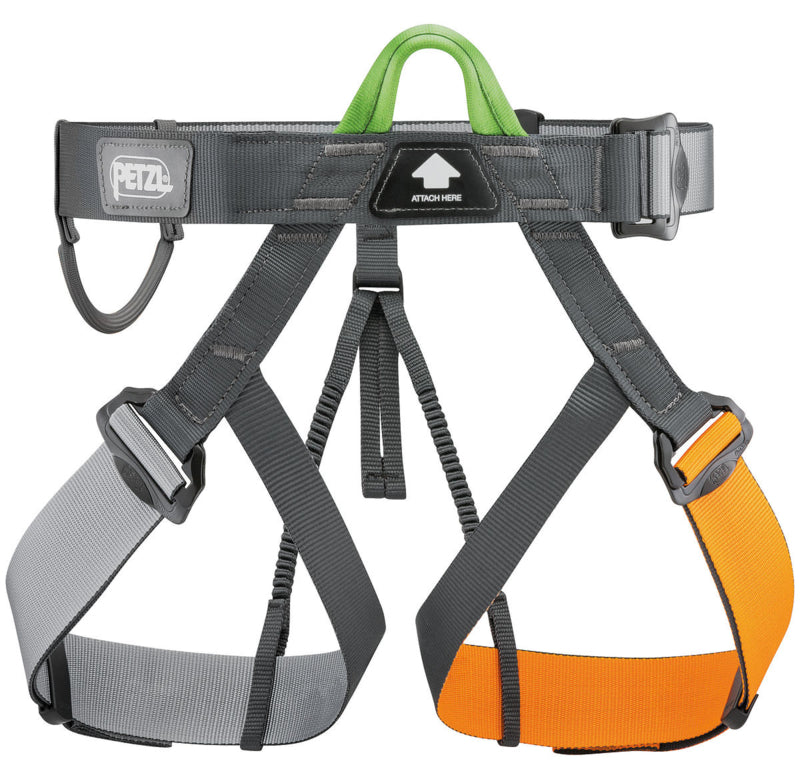 Petzl PANDION harnas zwart