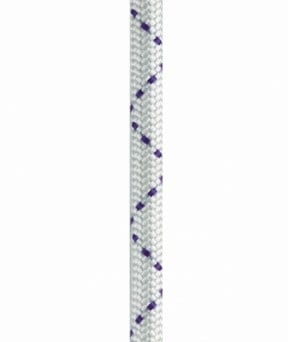 Rope remainder Beal Spelenium 8.5mm Unicore – White, length 101,3 m
