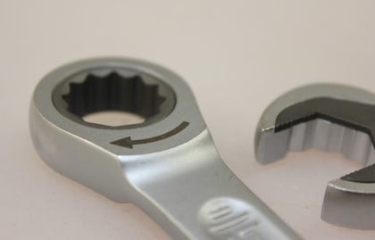 Wera Joker 17mm steek- en ringratelsleutel